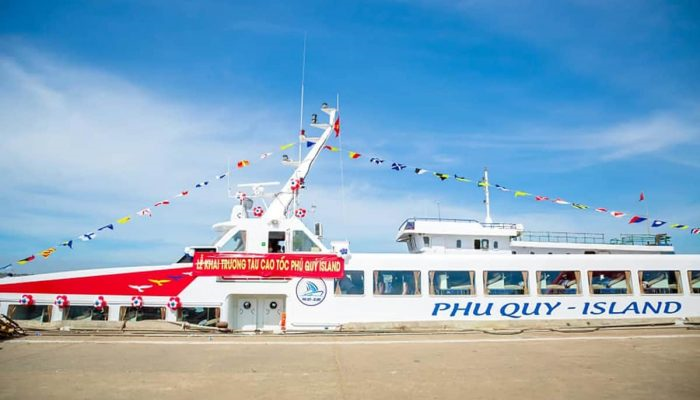 Tàu cao tốc Phú Quý Island  tuyến Phan Thiết - Phú Quý chất lượng cao